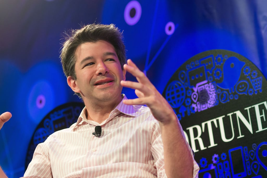Travis Kalanick, CEO of Uber Technologies on July 23, 2013 in Aspen, Colorado at a Fortune Brainstorm event.