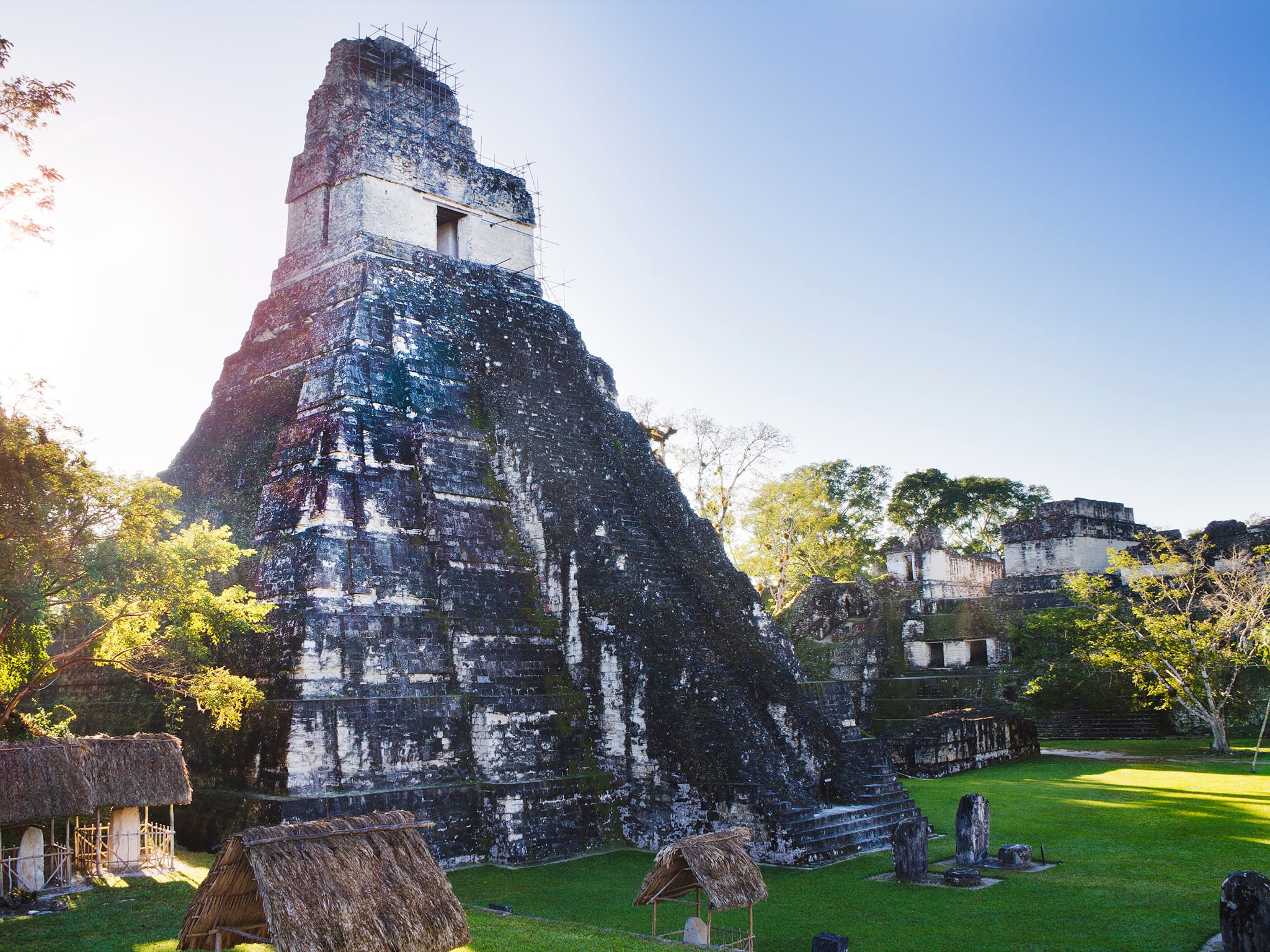 Tikal ruins in Guatemala is part of Condé Nast Traveler's Top 10 World's Greatest Ruins.