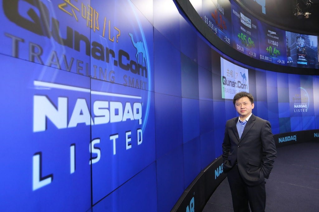 CC Zhuang, Qunar co-founder and CEO.