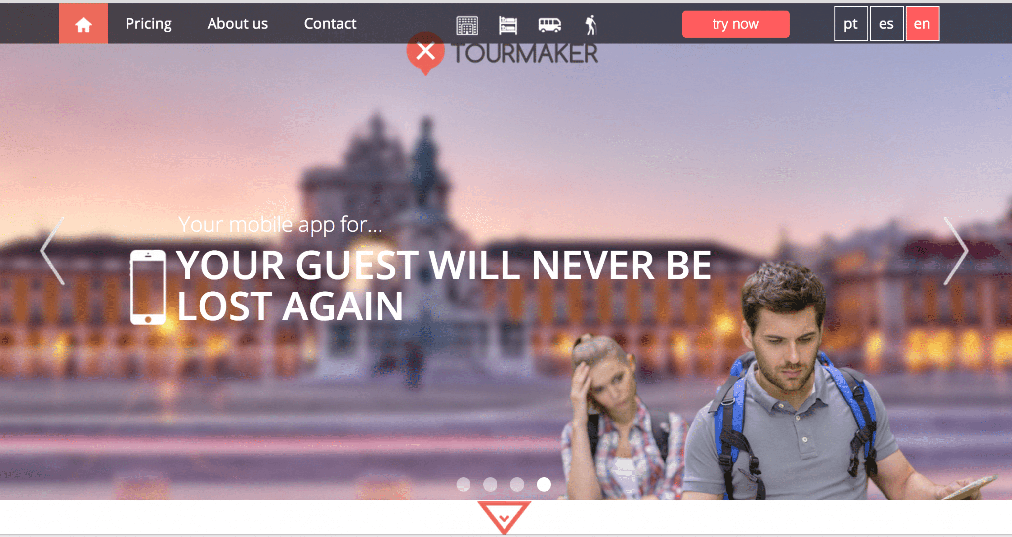 XTourMaker is a mobile pocket concierge for hotels and tour operators.