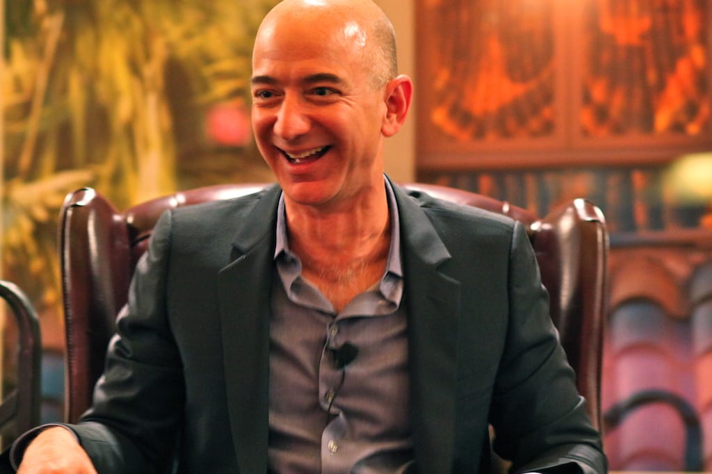An October 27, 2010 photo of Amazon CEO Jeff Bezos, who has ambitions to make his giant retail company a power in the global hotel industry.