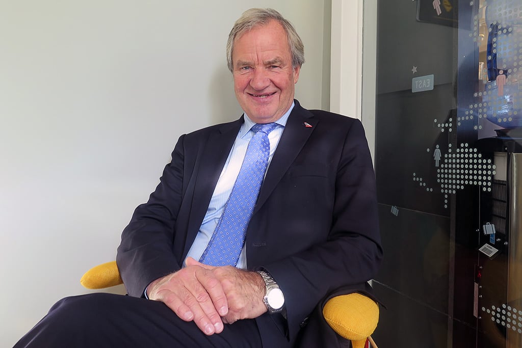 Bjørn Kjos, CEO of Norwegian Air Shuttle, calls the U.S. Department of Transportation's delay in granting its foreign air carrier application 'purely political," characterizing it as caving in to the unions.