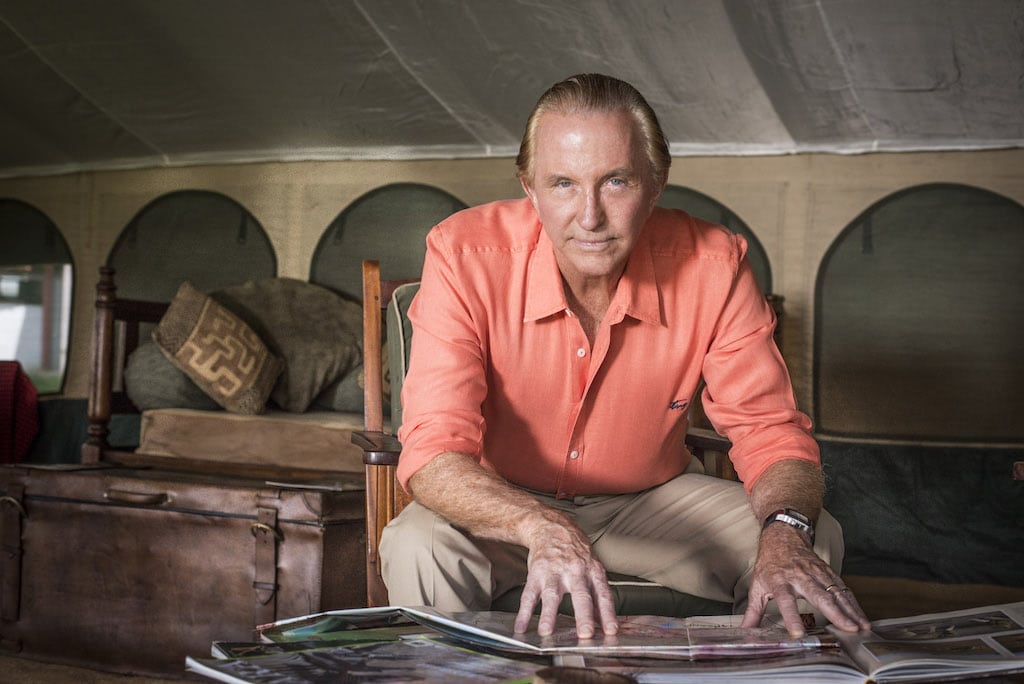 A photo of Abercrombie & Kent founder and CEO Geoffrey Kent.