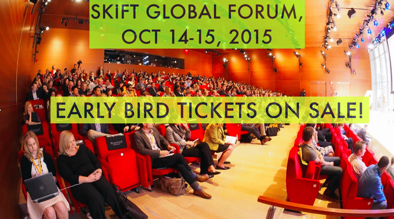 First batch of speakers for Skift Global Forum 2015 announced.