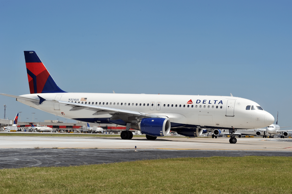 Gogo wants Airbus to pre-install Gogo's satellite-based Wi-Fi on new Airbus planes and hope to get Delta to convince Airbus to do so. Pictured is a Delta Airbus A320. 
