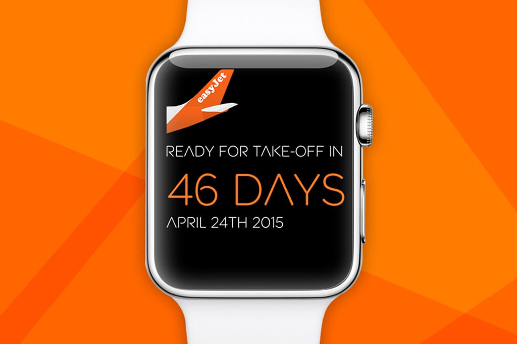 easyJet's Apple Watch app launching next month.