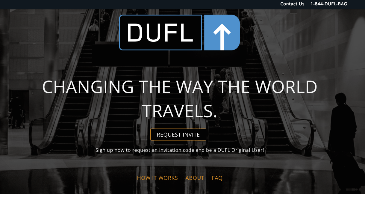 Dufl is a storage, shipping and cleaning service for business attire