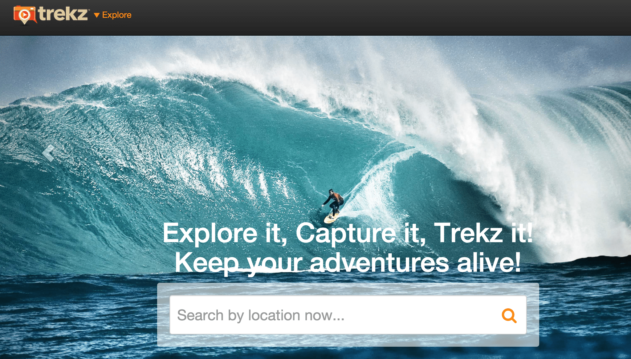 Trekz is a niche social community that crowdsources outdoor adventures and specifically where they took place.