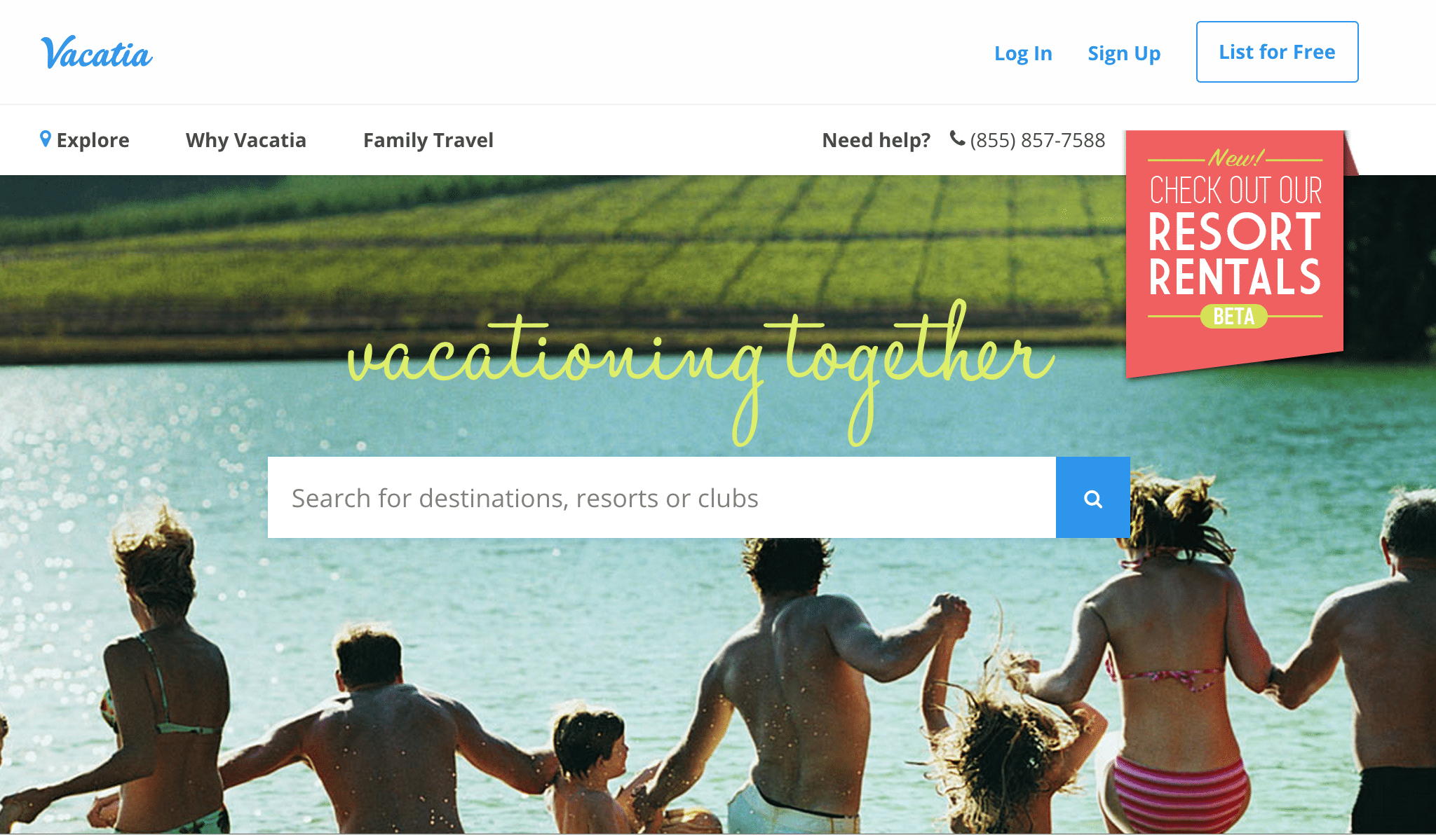 Vacatia is a marketplace for timeshares and fractional-ownership properties.