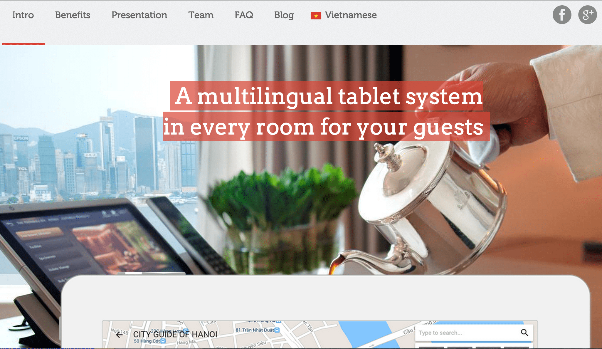 HotTab is a multilingual service platform for hospitality companies.