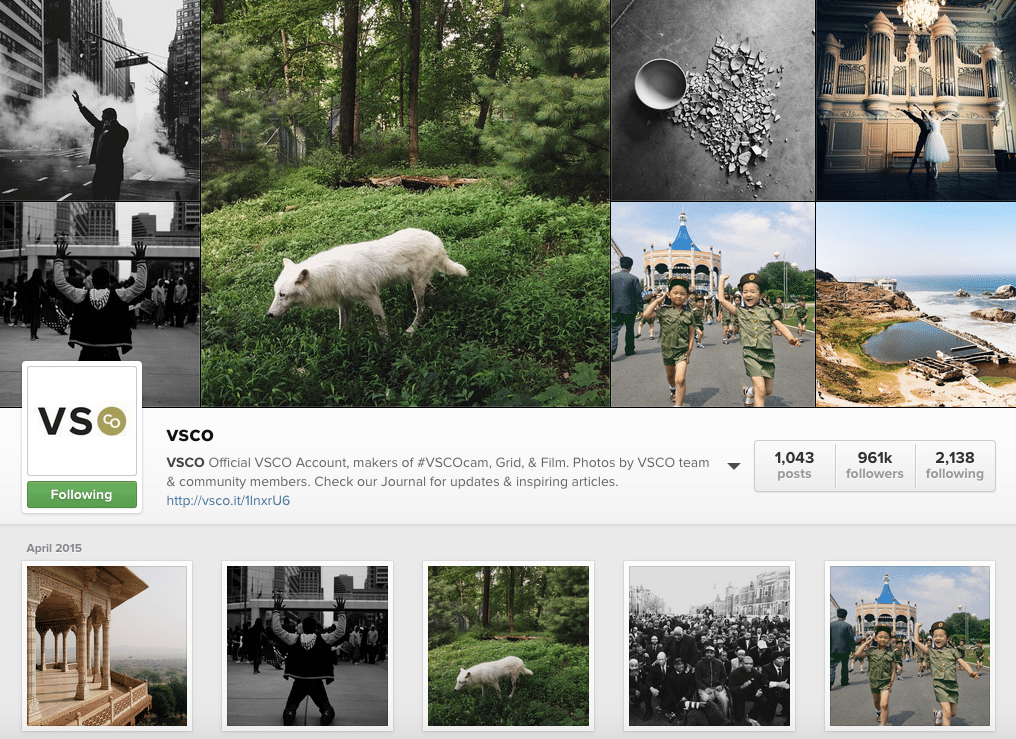 Visual Supply Company aka VSCO is a mobile camera and photo editing app that celebrates the creativity of its community