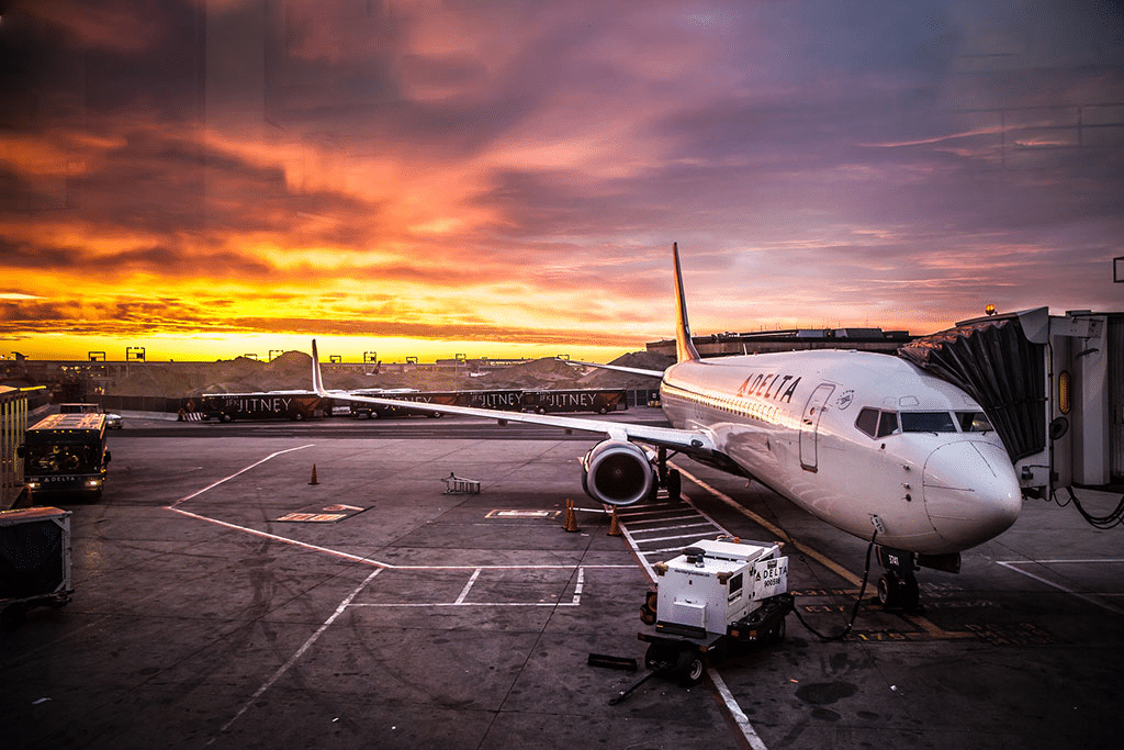 Delta carrier JFK Airport New York City