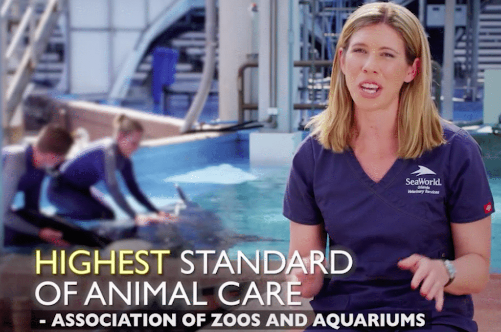 SeaWorld tried an ad campaign that focused on the health of its sea life. 