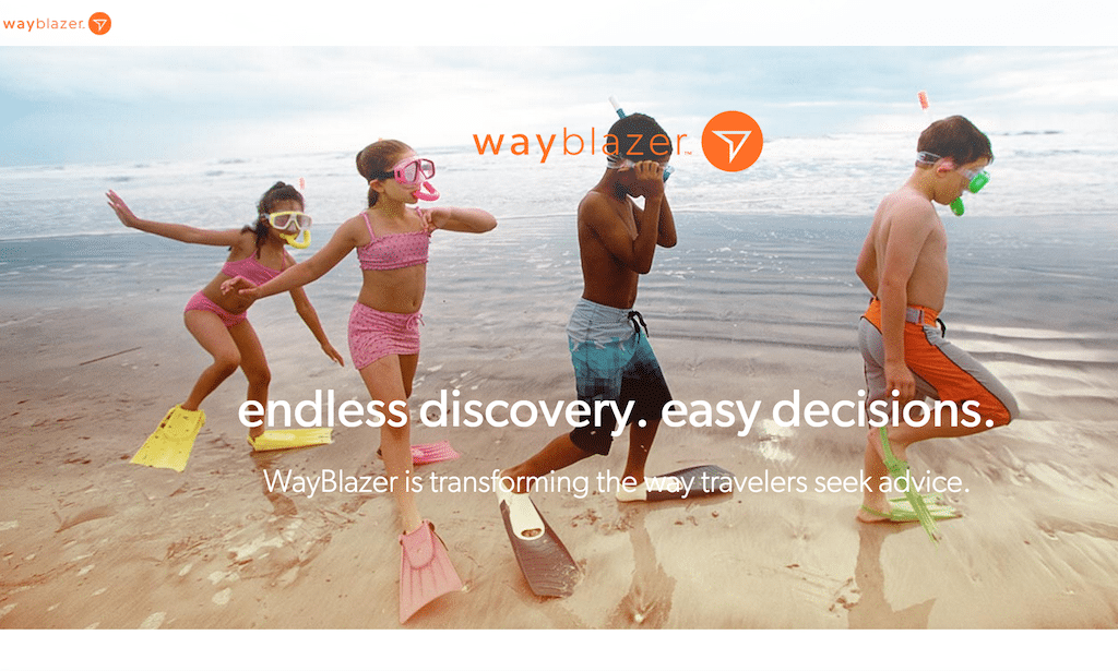 WayBlazer aims to deliver contextual, personalized advice and insights for travelers across all phases of their trip.