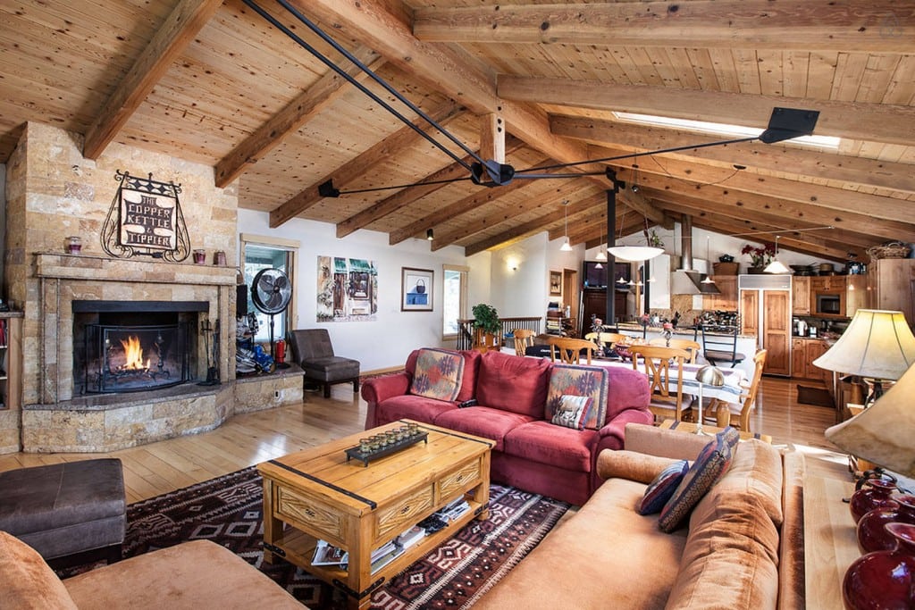 About 62 percent of the world's short-term rentals will be booked online by 2020. Pictured is an Airbnb rental in Aspen, Colorado.