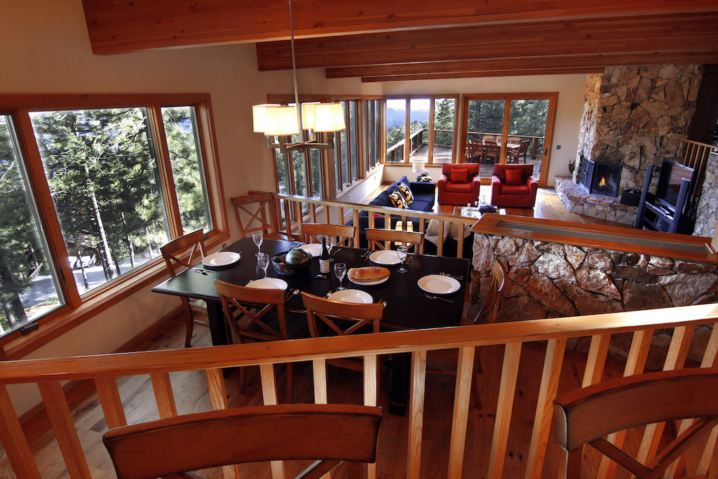 A vacation rental in Incline Village near Lake Tahoe.