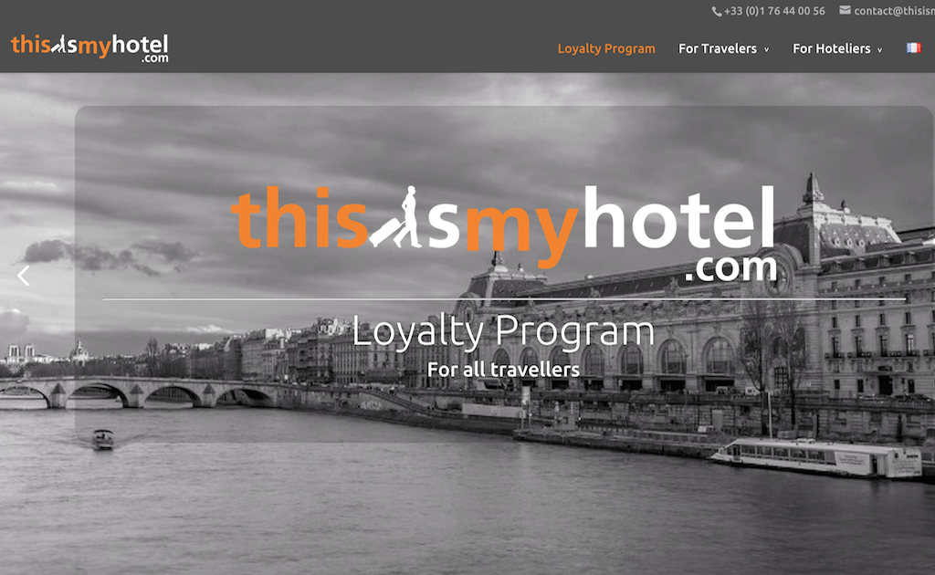 This is My Hotel is a universal loyalty program for all hotels.