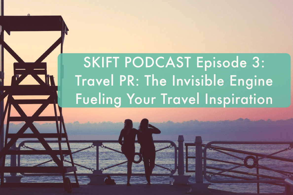 This week's podcast, on the state of travel PR.