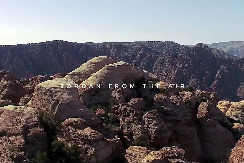 A video still from "Jordan from the Air" series.
