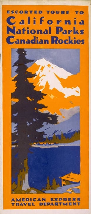National Parks, California, 1915-1916