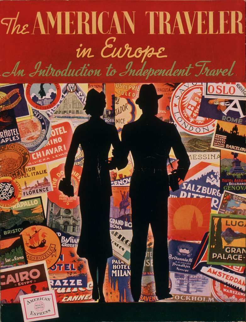 F Scott Fitzgerald, Hotels Travel Brochure, Europe,  1929