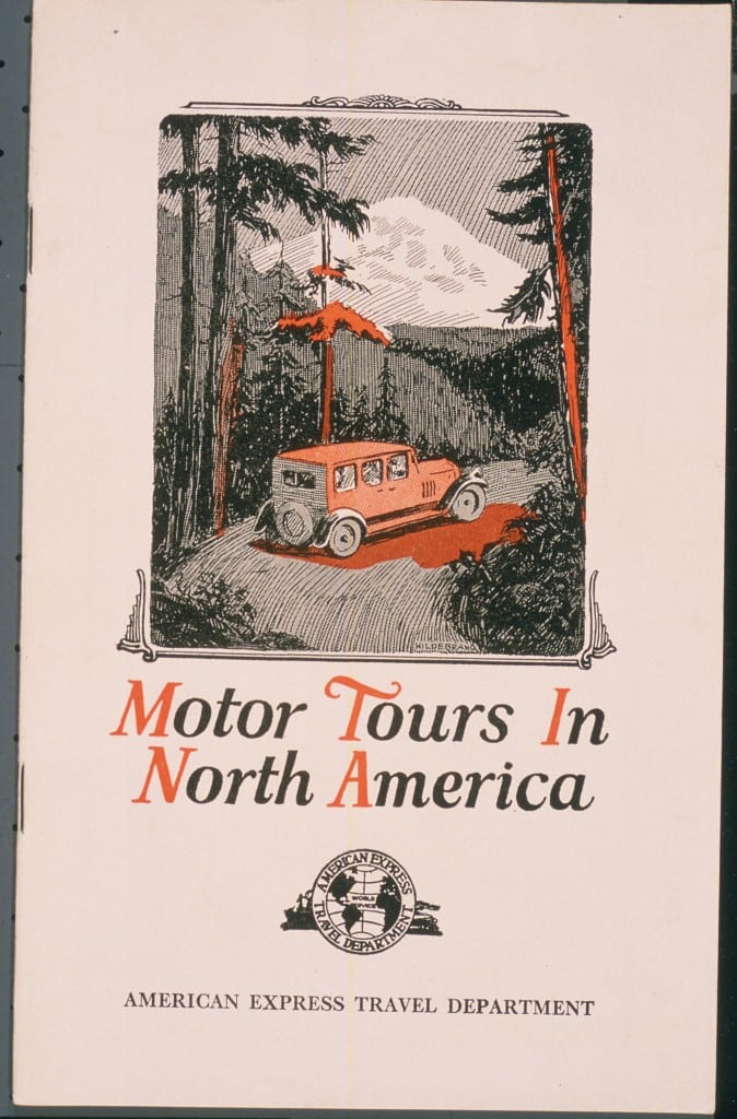 Kerouac Travel Brochure, Motor Tours, North America, 1947