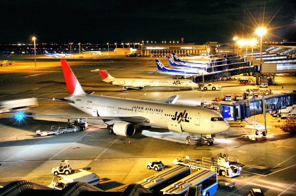 Skyscanner Japan, a Skyscanner joint venture with Yahoo Japan, will help travelers sort out their flight options. Pictured are Japan Airlines and ANA aircraft at Chubu Centrair International Airport on August 11, 2009.