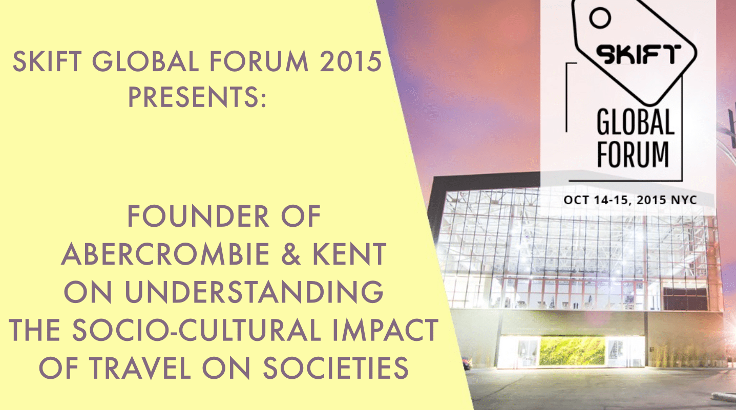 The best inspirational talks in travel are at Skift Global Forum 2015.