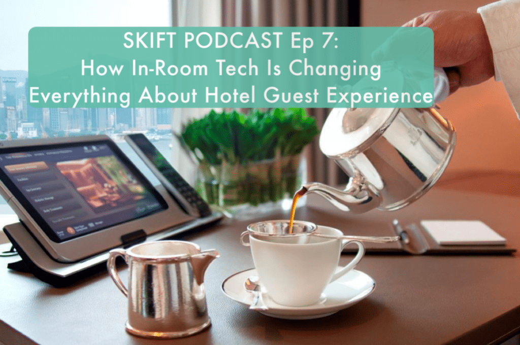 In-room tech is changing how the guests are experiencing their stays at hotels.