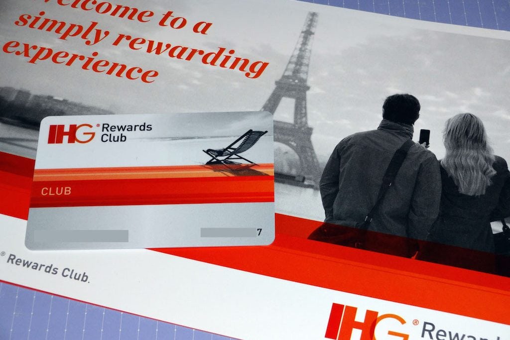 IHG's Rewards Club card. The company is talking up the success of its latest loyalty initiative.