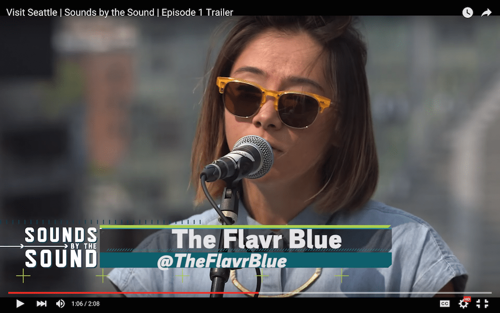 The Flavr Blue is the first band profiled on VisitSeattle.TV's new "Sounds By The Sound" video series.