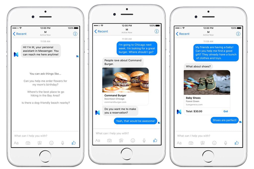 Messenger already incorporates booking and shopping integrations. Now it's adding Uber. 