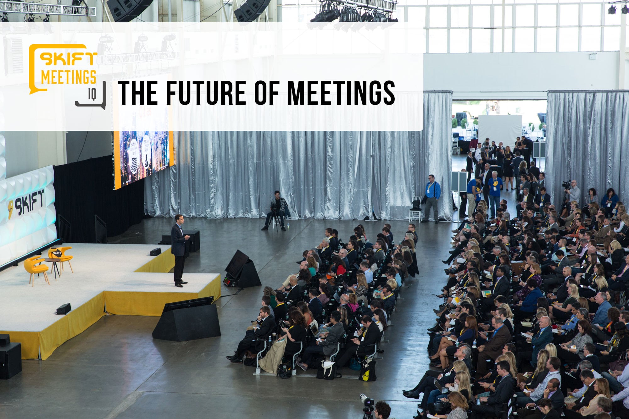 Attendees at the Skift Global Forum in October 2015. 