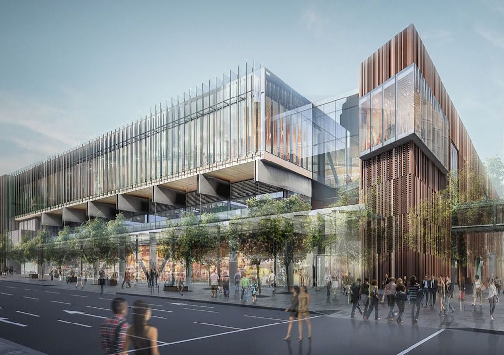 Rendering of the proposed New Zealand International Convention Centre in Auckland.