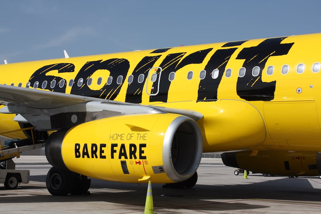 Spirit Airlines is feeling pressure as competitors have decreased fares. A Spirit Airlines A319.