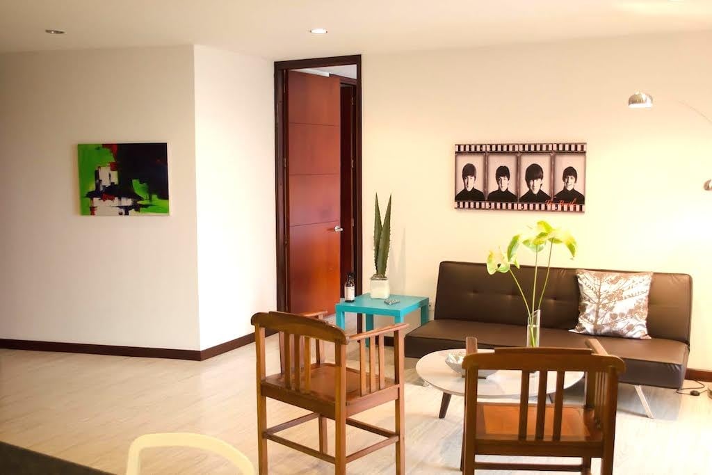 An Airbnb listing in Medellin, Colombia.