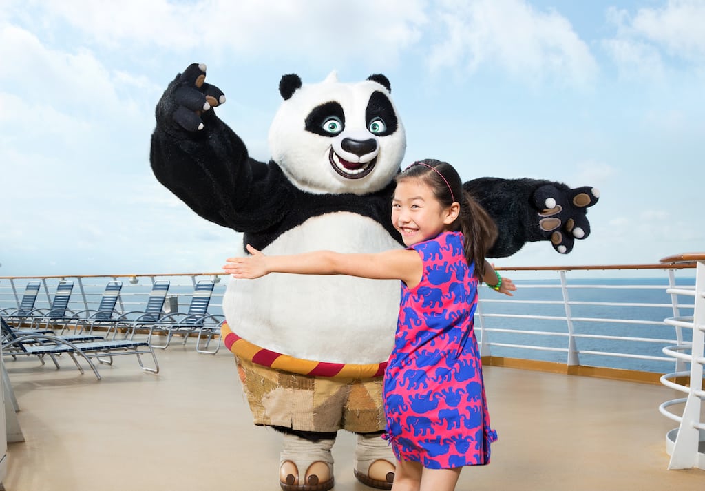 Kung Fu Panda on Royal Caribbean's Anthem of the Seas.
