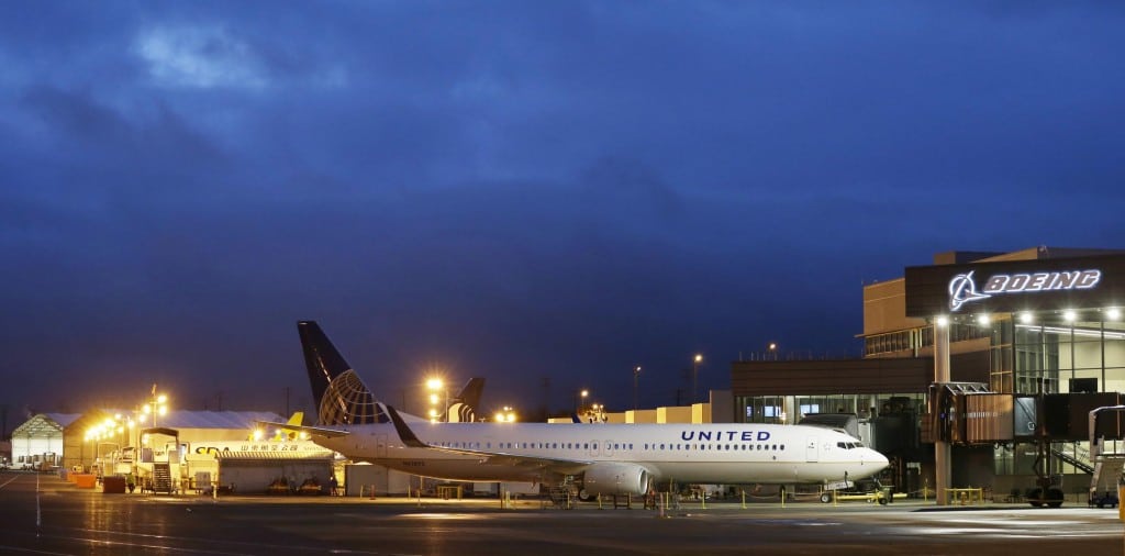 United sold Boeing 737-9 MAX jets like the one pictured here as part of its deal with Bank of China Aviation. 