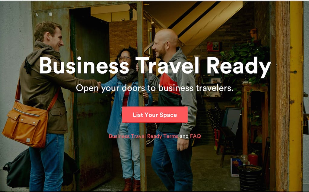 Airbnb's new Business Travel Ready initiative attempts to pair business travelers with hosts who understand their needs.