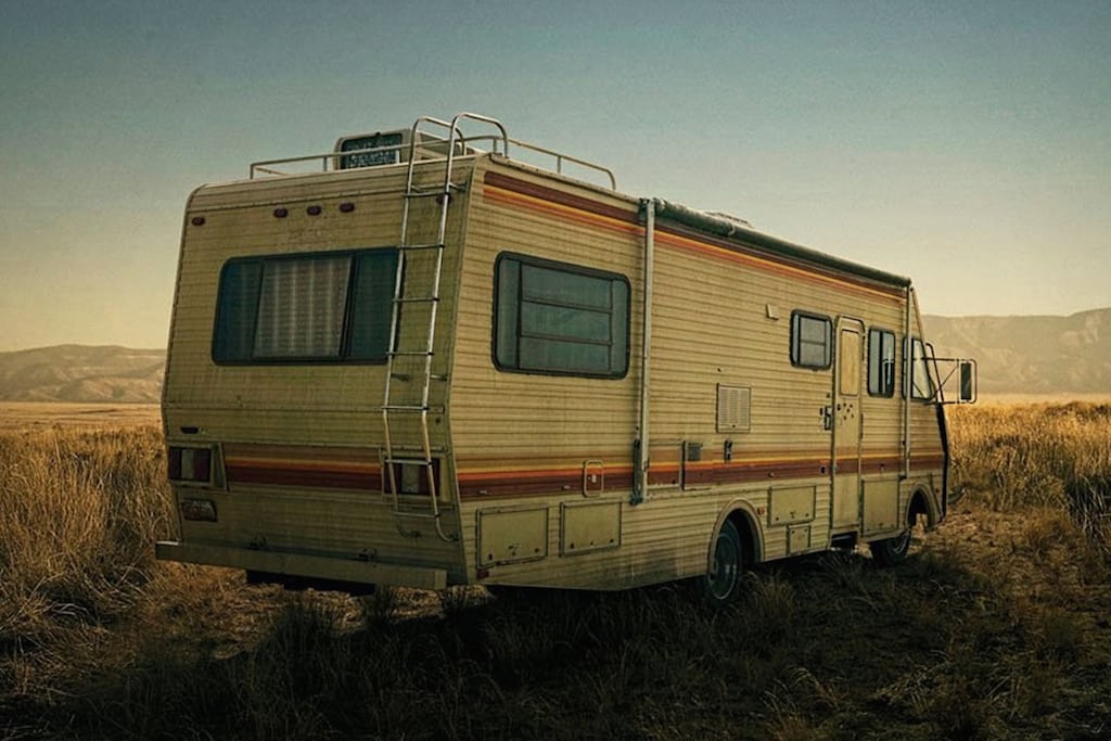 The RV meth lab from AMC's Breaking Bad that drove Albuquerque's tourism.