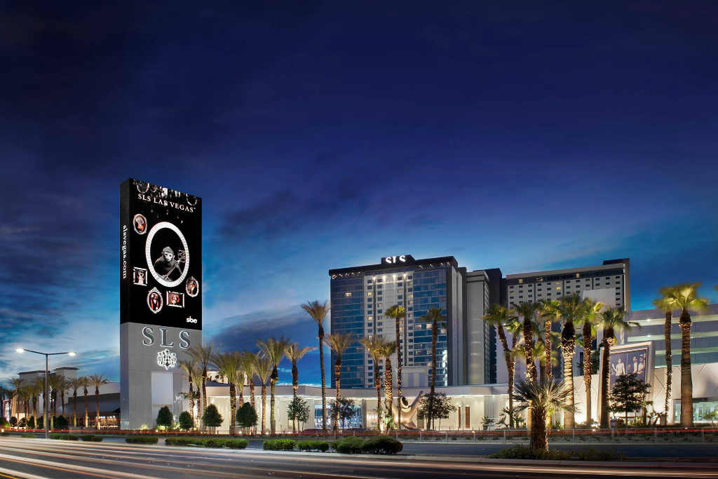 SLS Vegas features more than 1,600 rooms and suites.