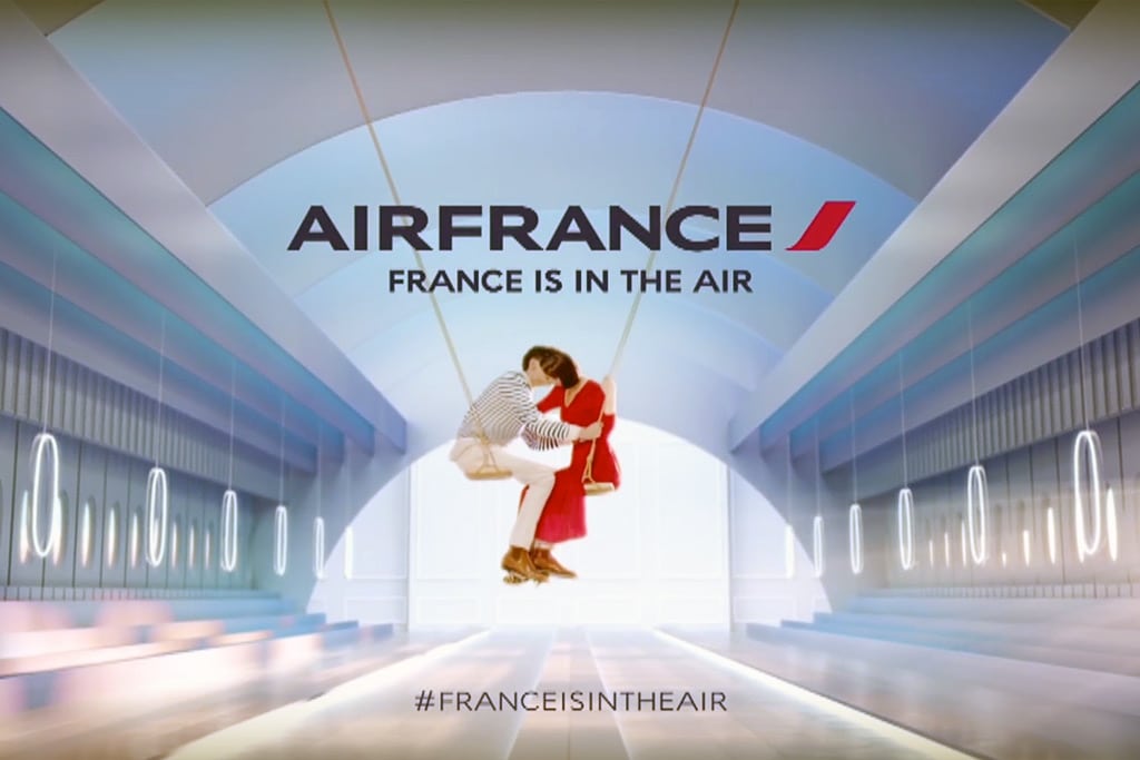 Air France's "France is in the air" is the most viewed travel video on YouTube in 2015.