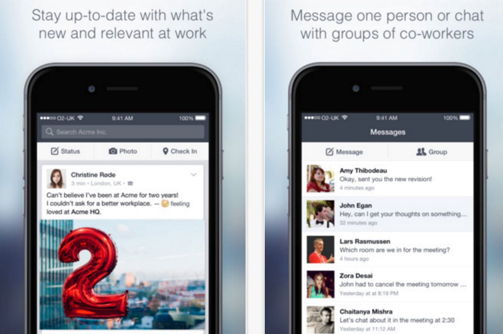 Club Med is the first hotel brand to use the Facebook at Work app.