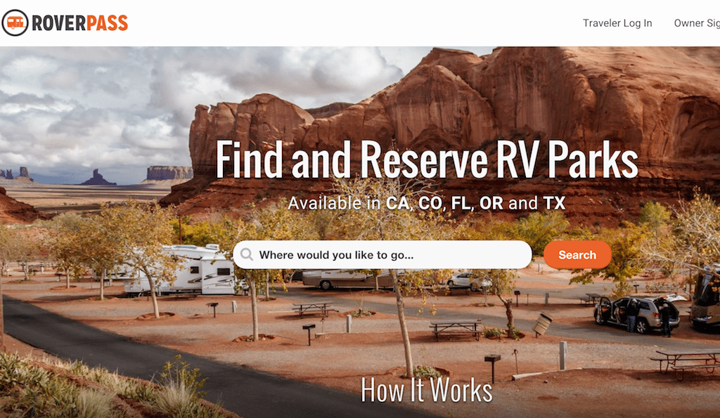 RoverPass helps travelers reserve space at RV parks across the U.S.