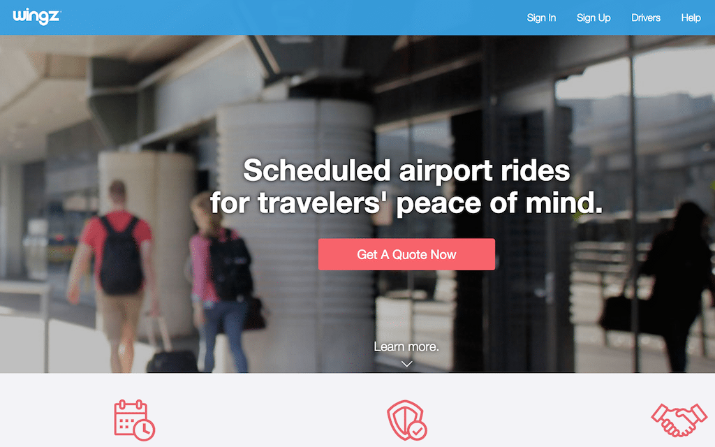 Wingz lets travelers schedule private town car rides to and from airports and landed an $11 million Series B round this week led by Expedia.