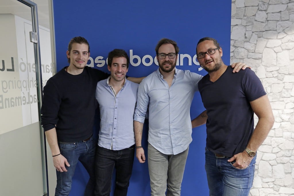 Trivago took majority control of Switzerland-based Base7booking in the third quarter of 2015 but announced the move on March 1, 2016. Pictured are members of the Base7booking team.