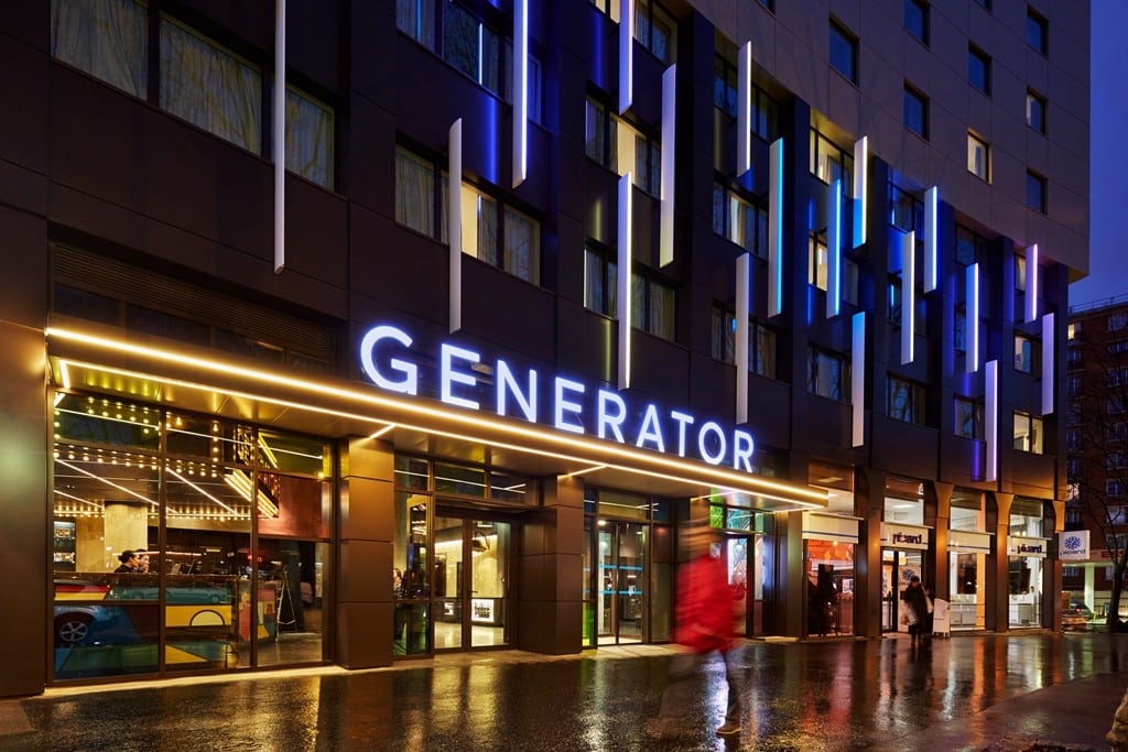 The 916-bed Generator Paris opened in the trendy Canal St. Martin neighborhood in February 2015.