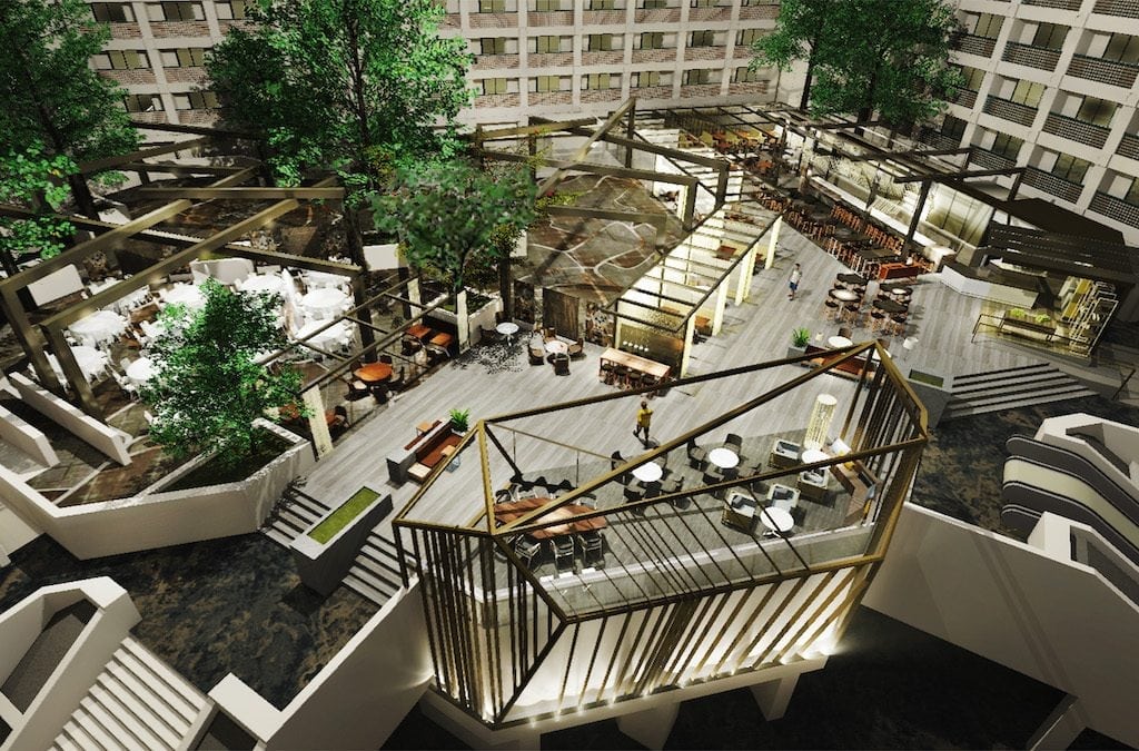 A Hyatt Hotel in California. The company has made moves to get more involved in business travel management.