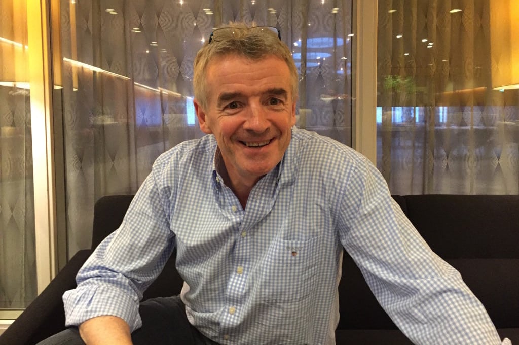 Michael O'Leary meets with Skift in Copenhagen
