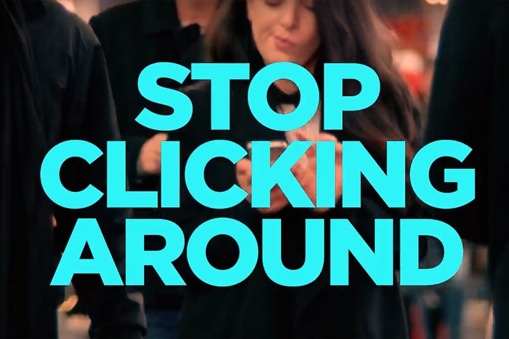 Hilton's Stop Clicking Around campaign, which launched in February 2016, encouraged consumers to book direct instead of through online travel agency sites. 